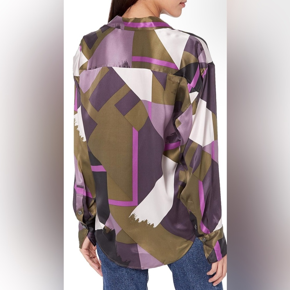 Equipment Femme Melanni Silk Blouse, Size Small, NWOT. - Picture 13 of 15